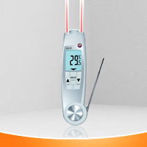 testo 104-IR 折叠式防水温度仪